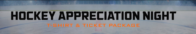 Hockey Appreciation T- Shirt Ticket Package - Size_logo